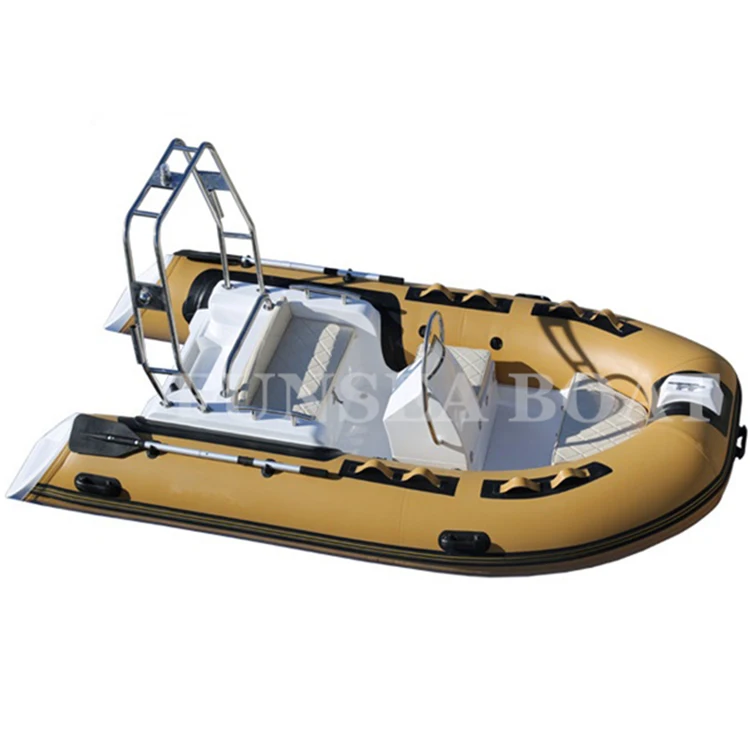 12ft 3.6m 360 made in china pvc or hypalon air tube fiberglass  aluminum bottom hull small inflatable RIB boat