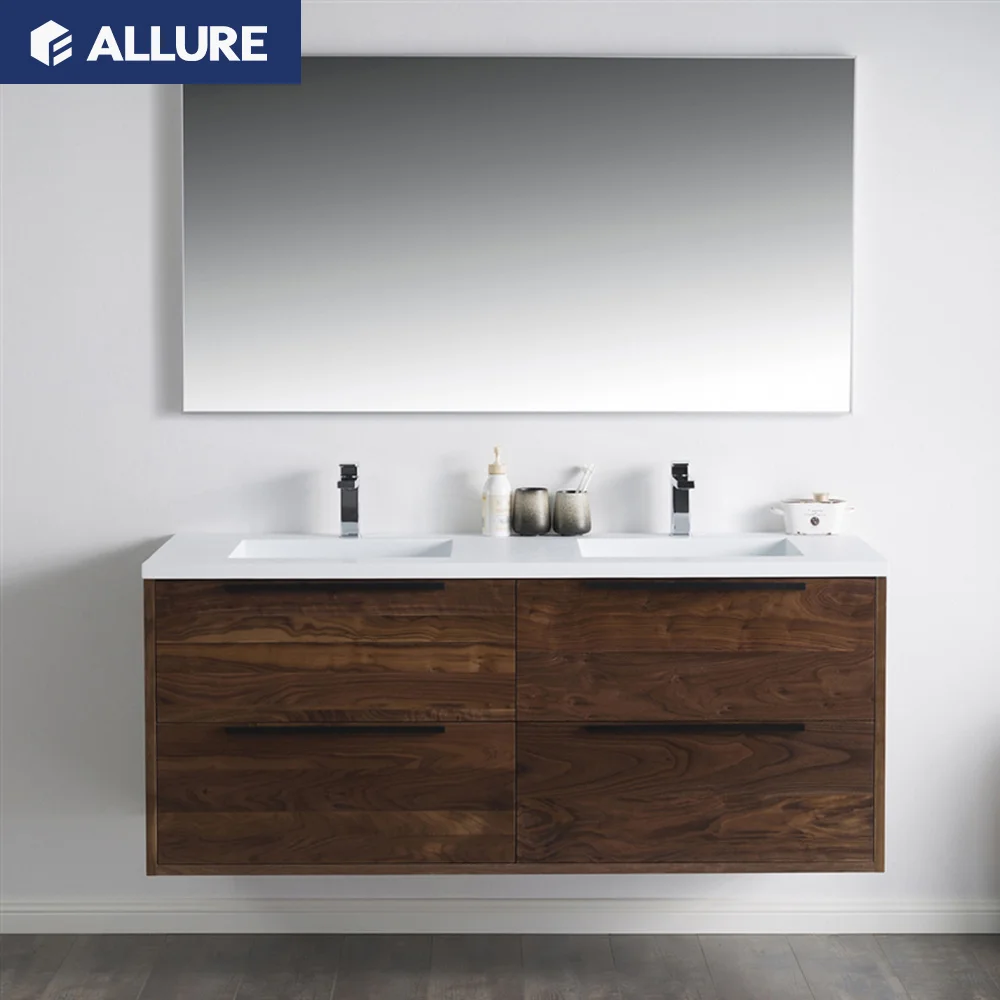 Allure powder room unassembled unique floating discontinued closeout bathroom vanities