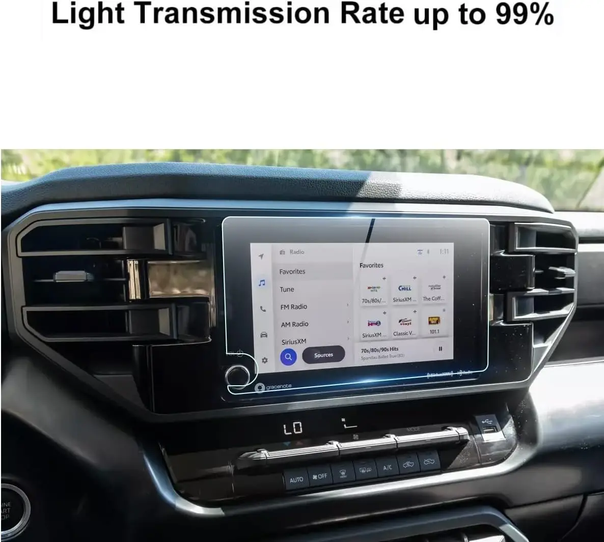 Car Multimedia Player LCD Dashboard Tempered Glass Film For Toyota Corolla Cross 2023 Rav4 Auto Interior Car Accessories