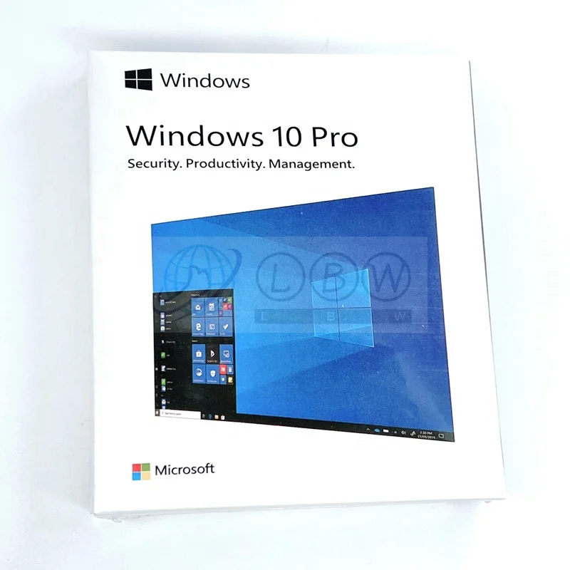 Genuine Hot sell win dows 10 pro usb 100% online activate key cheap sell in bulk retail blue