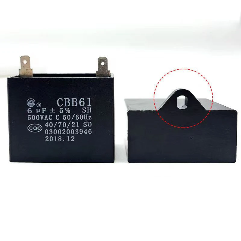 Factory sells CBB61 capacitors Fan cooling drive capacitors