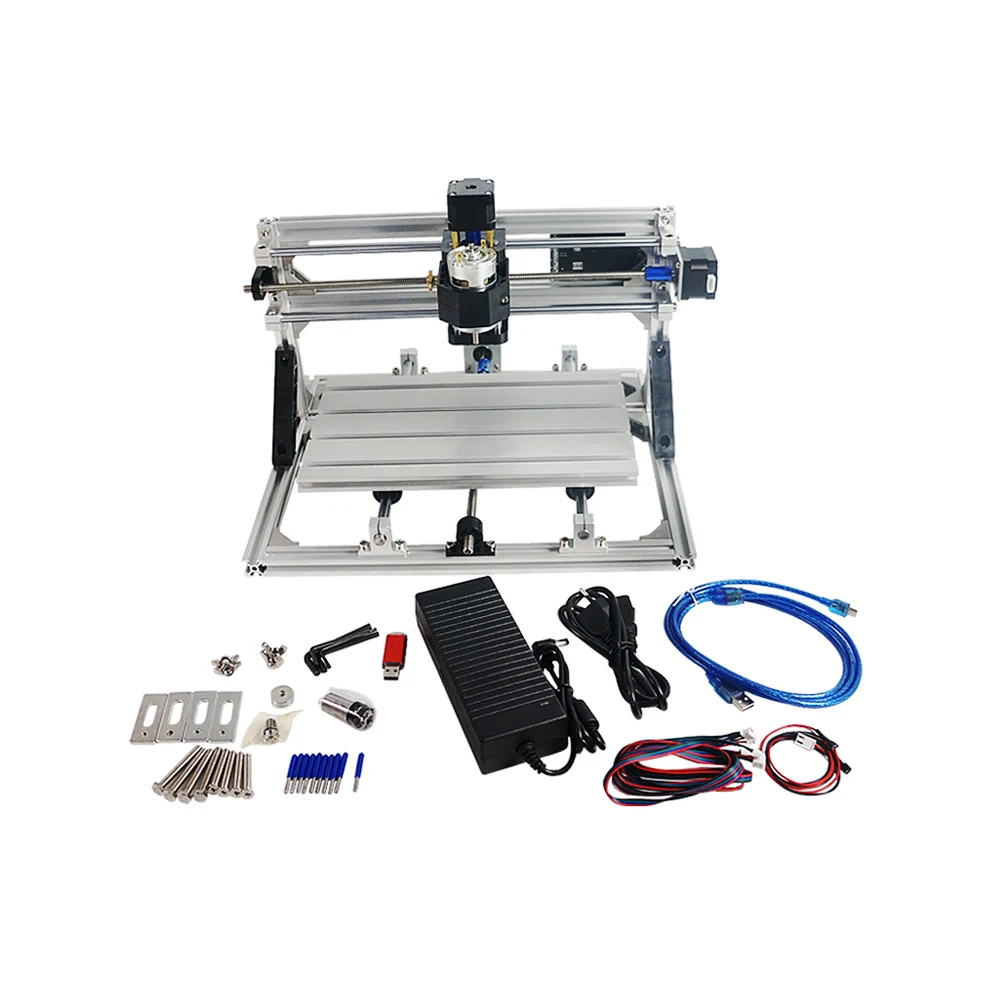 Новый дизайн Diy мини Гравировальный станок Cnc 3018pro 2418pro 1610pro деревянный лазер с отличной
