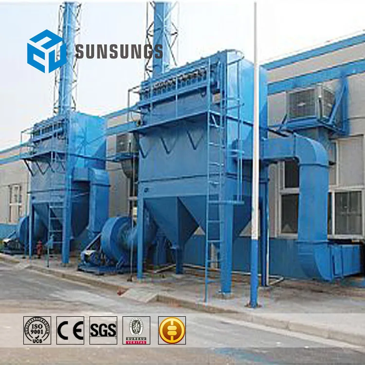 
Industrial Pulse Air Filter Dust Collector/Pulse Jet Bag Filter Wood Dust Collector 