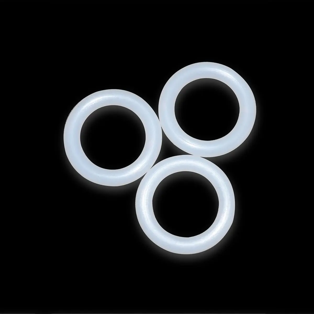 Silicone transparent o-ring/VMQ clear rubber o ring