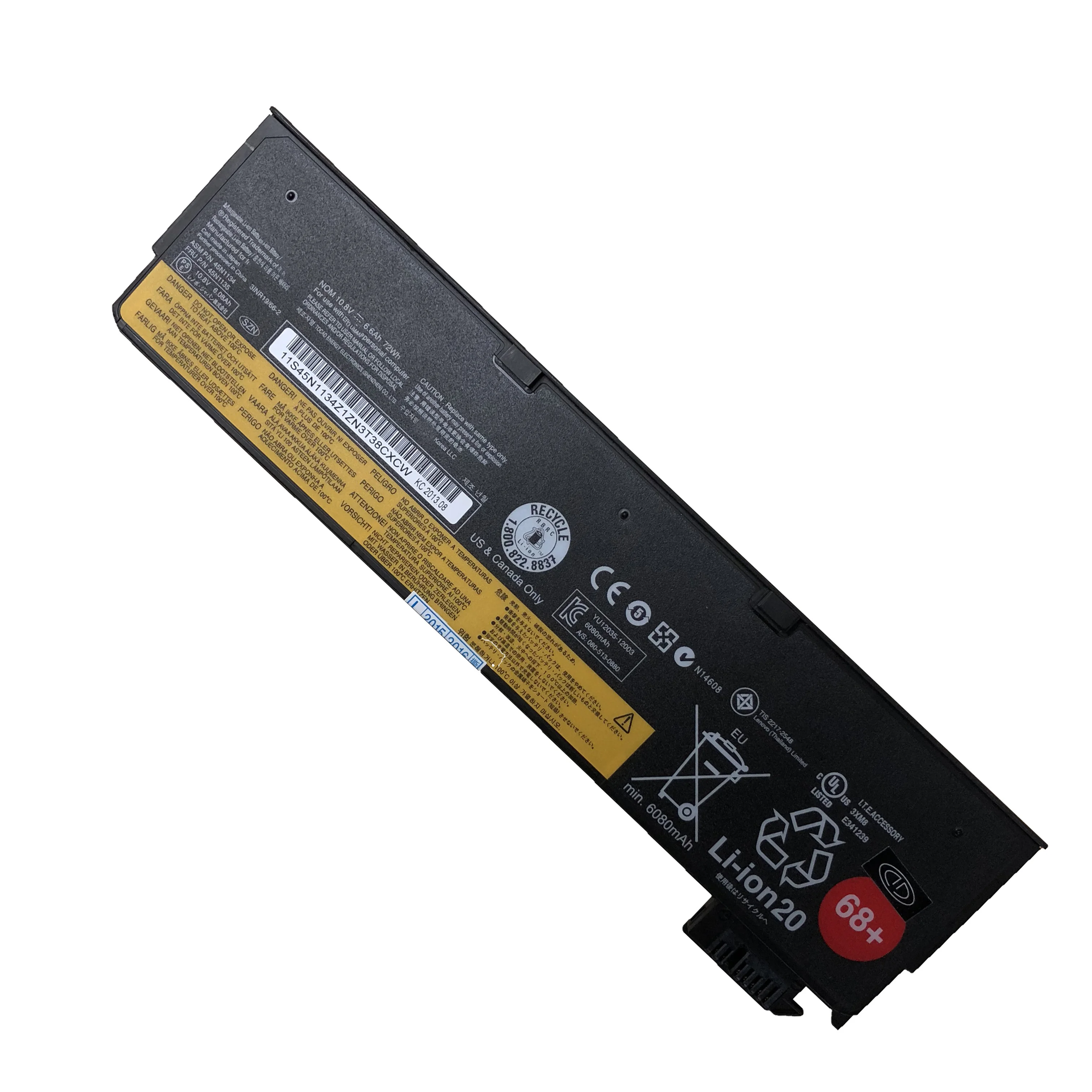 Аккумулятор 10,8 В/11,22 в 6660 мАч/72wh X240 для Lenovo ThinkPad T440S T440 X240 S440 S540 45N1125 45n1134 45n1135 68 +