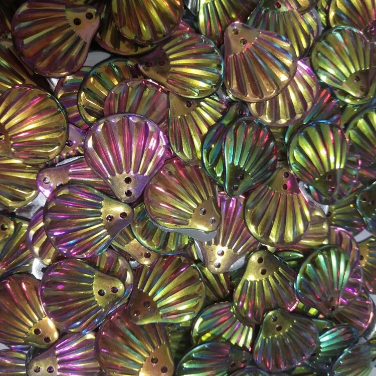 
Shell sequins gold flash sequins effect handmade clothes diy flake 
