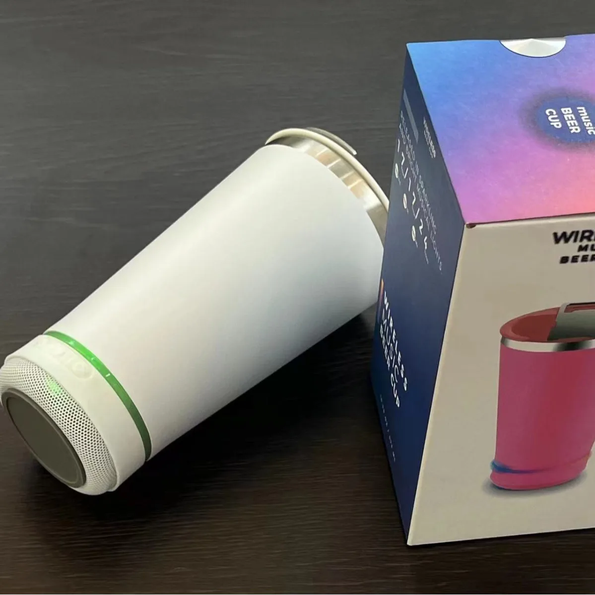 Outdoor Travel Usb Charging Music Cup Intelligent Bluetooth Tumbler Waterproof Stainless Steel Bluetooth Audio Insulation Cup