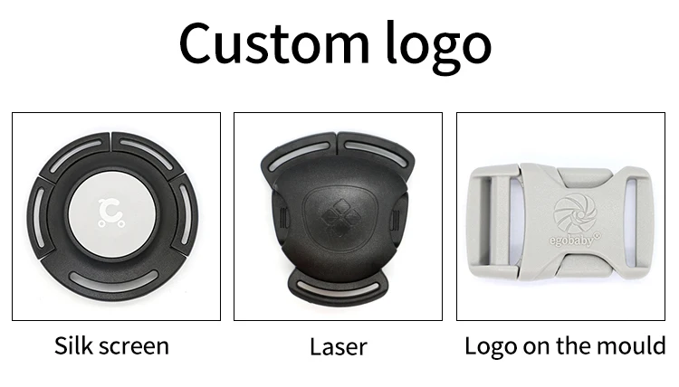 Kjm Custom Logo Baby Stroller Buckle Replacement Baby Travel Seat Belt 3 Way Baby Swing Safety Belt