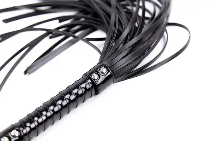 PU Leather Slave Spanking Whip Flogger Paddle Fetish BDSM Couple Sex Game Adult Erotic Toys