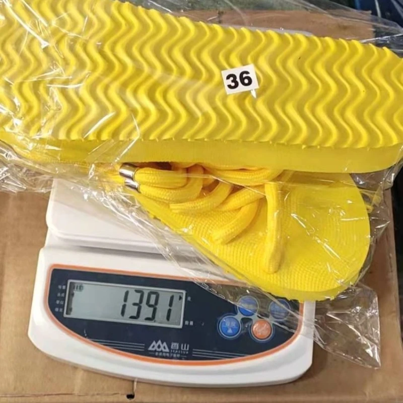 Custom logo rope net design   Women  Beach Shoes  Slides female Slippers sandals