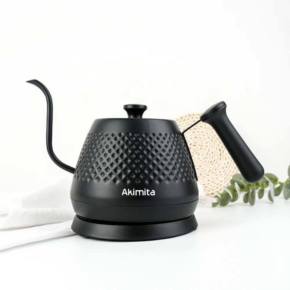 
 Китайская нержавеющая сталь, оптовая продажа, роскошный дизайн с алмазным внешним видом, кафетерий для домашнего использования, чайный набор с гусиной шеей и чайником  