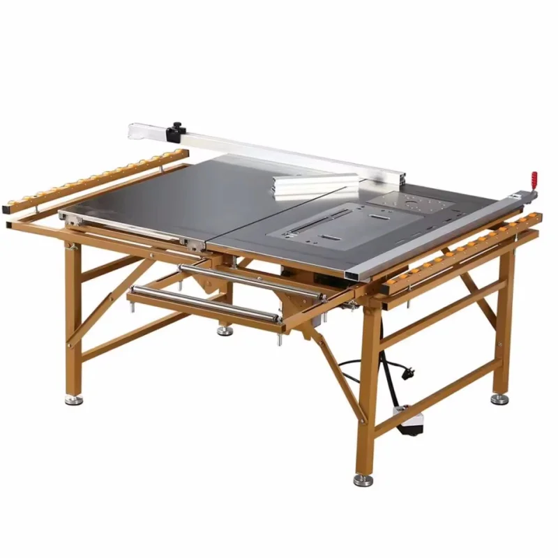 WJ80 Commercial Dust Free Mother Saw Lift Table Saw Multi Functional Bench Woodworking foldable sliding table saw