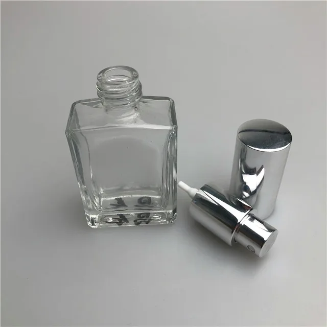 Empty matte spices  glasses  pump perfume bottles container