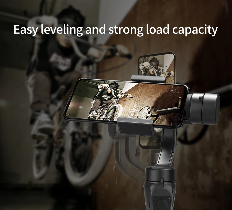 F6 Handheld Mini Gimbal Stabilizer For Video Camera Smartphone For Gopro Mi Action Camera Handheld Camera Gimbals Stabilizer