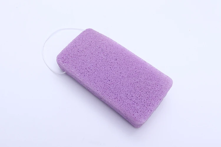 
Rectangle Shape Face Exfoliating 100%Natural Face Cleaning Konjac Sponge Custom Packaging Natural Organic 