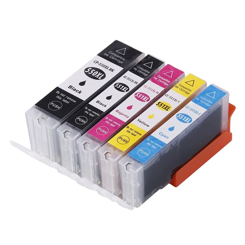 Проспект 550XL 551XL 550 551 PGI-550XL CLI-551XL совместимый с чернилами canon PIXMA MG5450 MG6350 MG7150 Ip7250 для цвет чернильный картридж