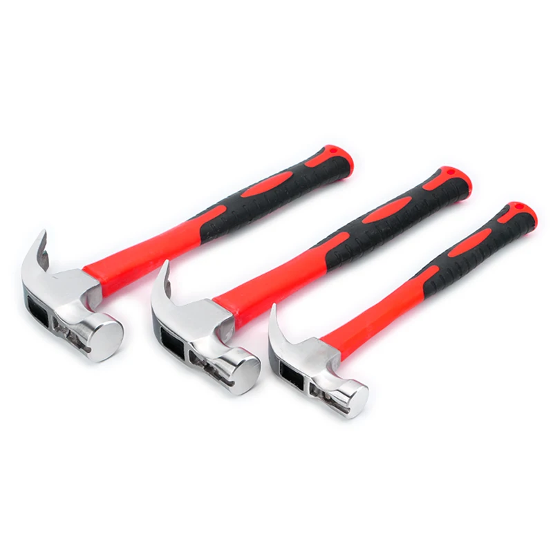 Claw Hammer 20 Oz One-piece Forged with Magnetic Nail Holder Air Cushion Handle for Antivibration