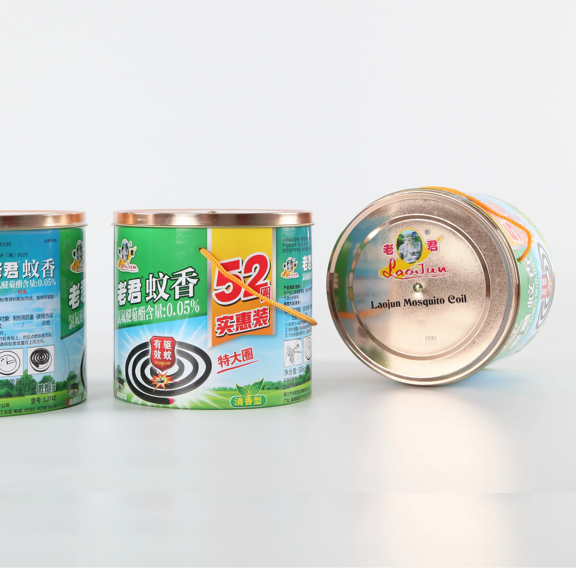 Классические черные сандаловые москитные спирали Laojun