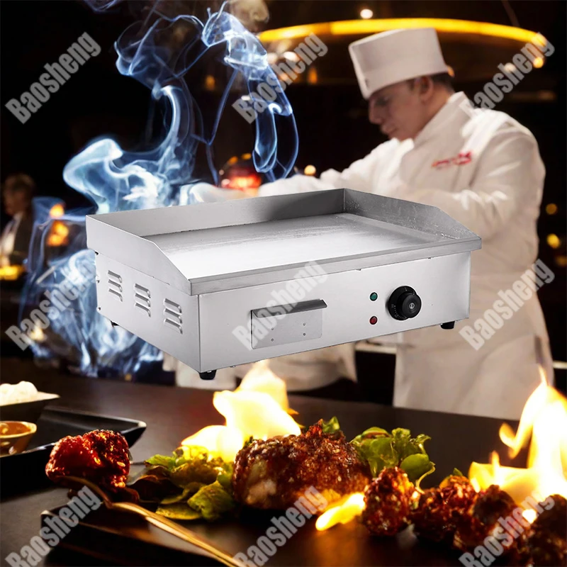 Hot Sales Commercial Gas Griddle Full Flat for fast food restaurant