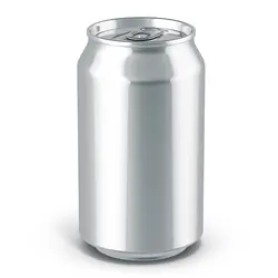 Empty carbonated drinks can 330ml aluminium beverage cans