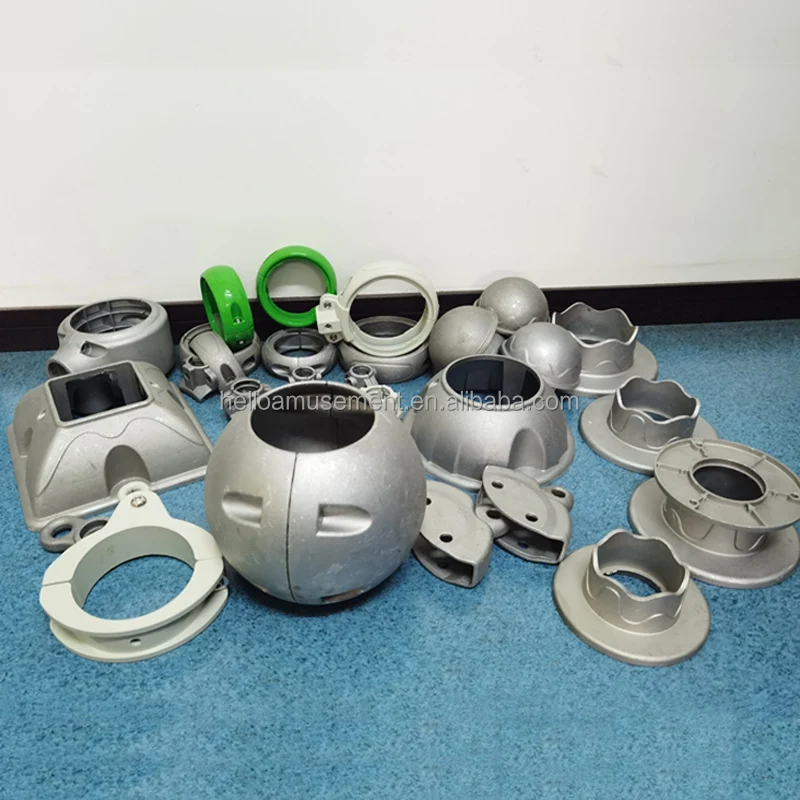 outdoor slide playgrounds accessories aluminium playground pipe connecting parts clamps fasteners for wholesale