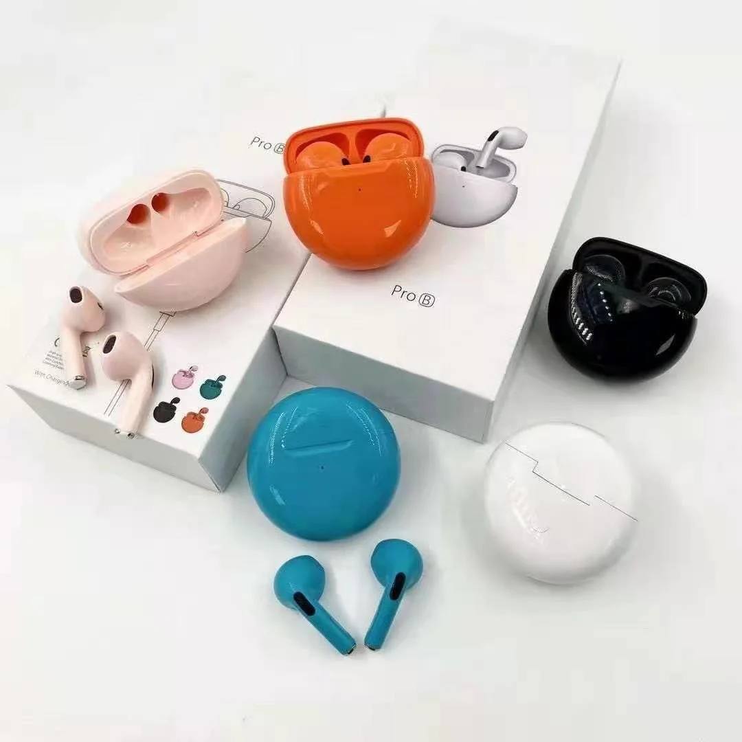 New arrival TWS Pro6 mini True wireless stereo earbuds In-ear earphone portable V5.0 headphone With Charging Box
