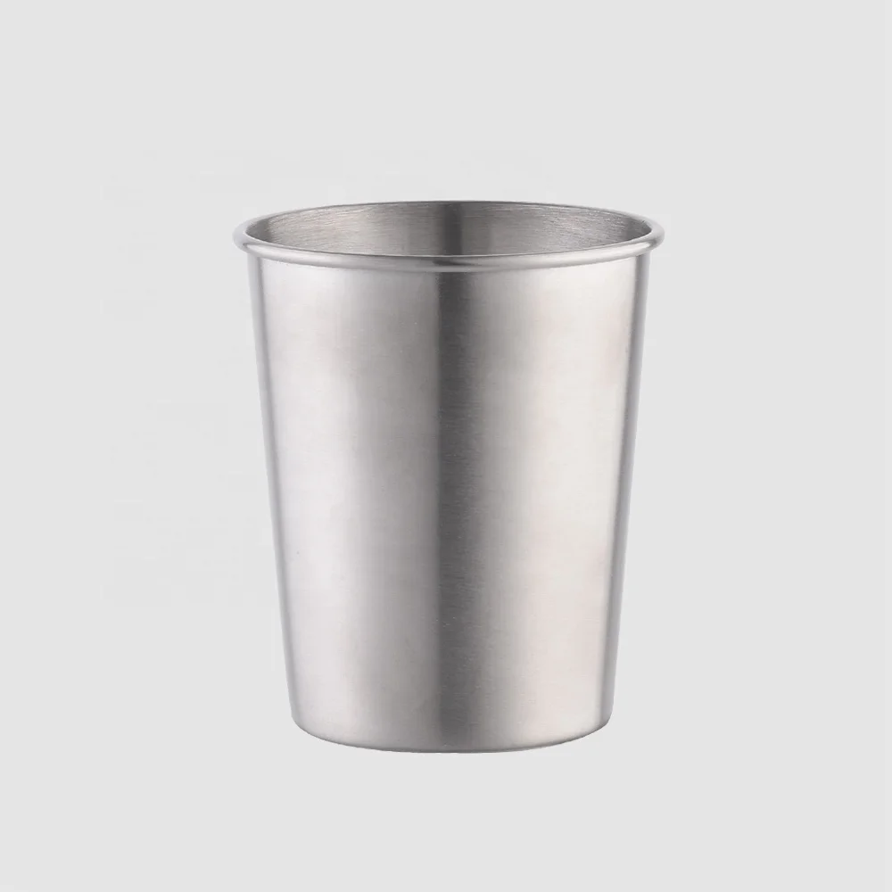 Factory Direct Promotional Small Frosted Stainless Steel Travel Stein Cups Unbreakable Coffee Ice Cold 250ml Beer Mugs for Party