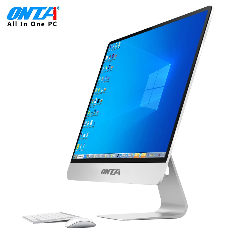 27 inch all-in-one PC core I3 i5 i7 processor 4GB ram 128GB SSD 1TB HDD all in one desktop with touch screen functi