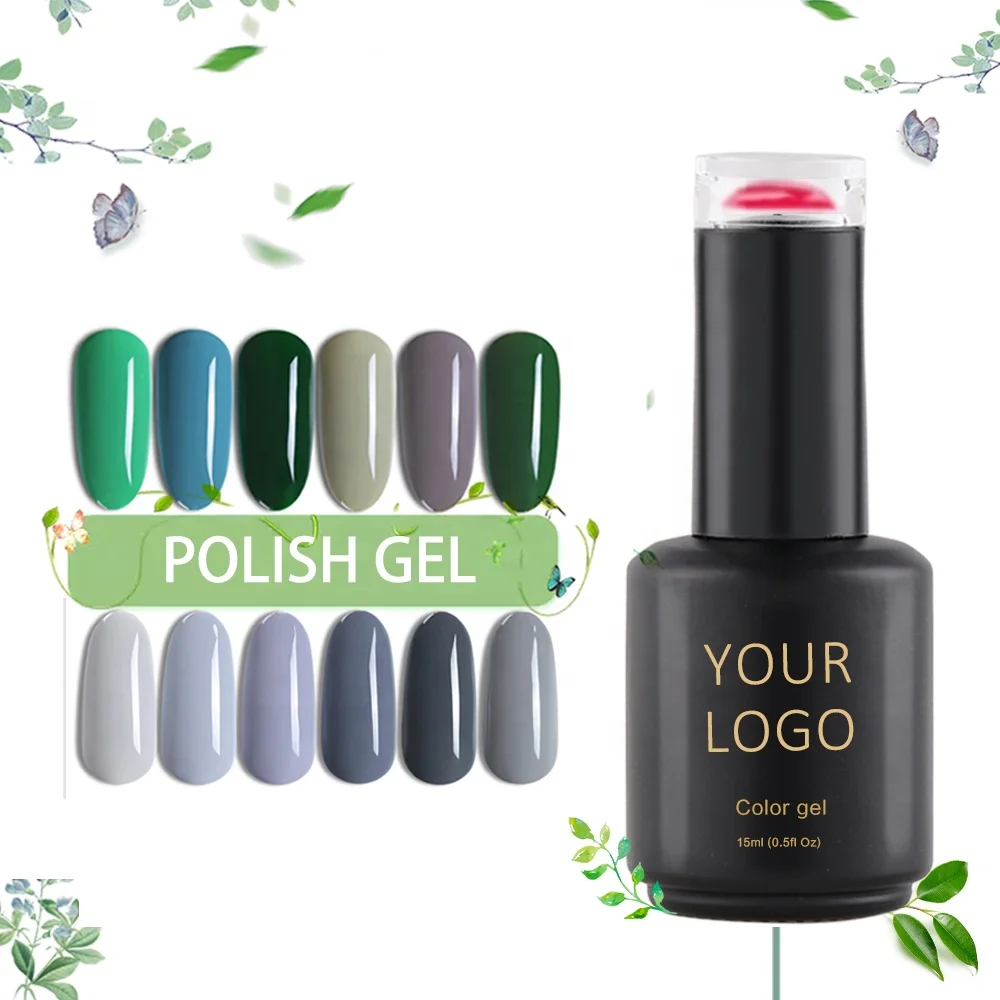 Malanhu Nail Art Design Lacquer Varnish Manicure 590 Colors 15ml Soak Off Enamel Gel Polish UV Gel Nail Polish