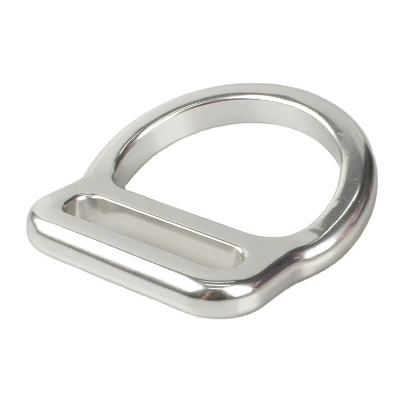 50mm Aluminum Safety D Ring Buckle Fall Protection/safety Lanyard,safety Harness Accessories Forged Aluminum any Color 68g