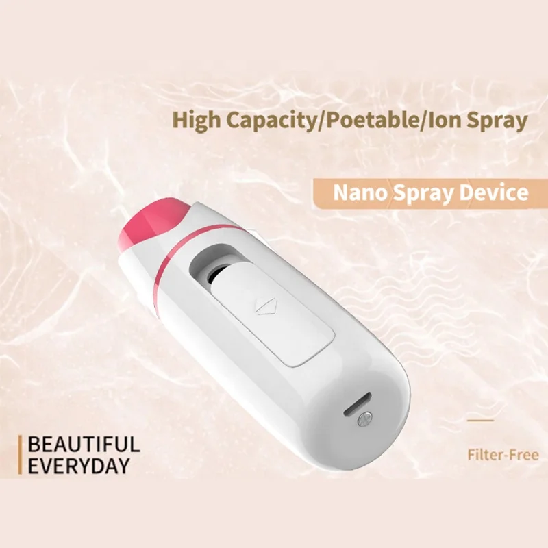 Handy Skin Care 20 ml Mini Face Humidifier Nano Face Moisturizing Mist Sprayer Mini Nano Facial Mist Sprayer