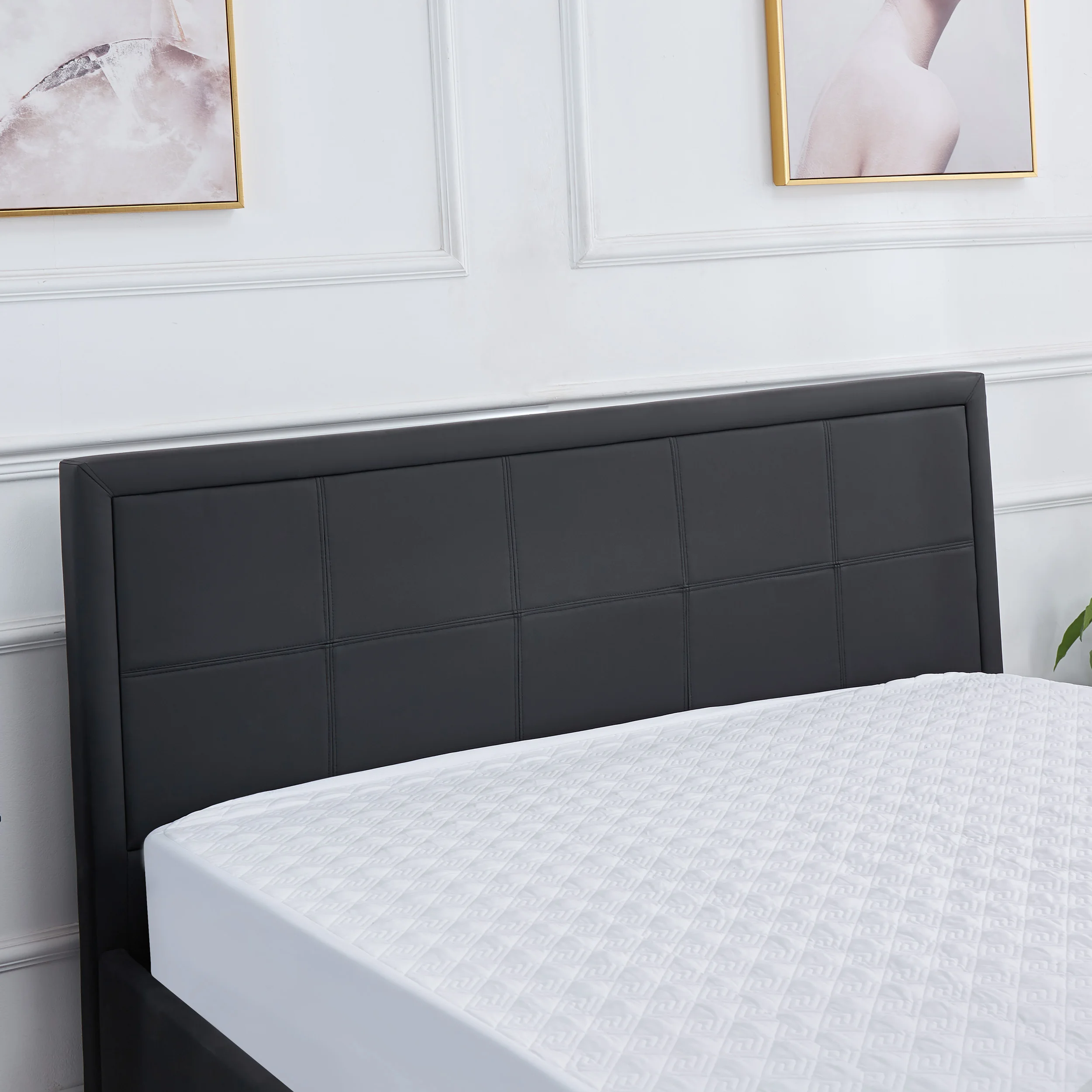 Хорошая односпальная кожаная кровать для мальчиков и девочек мебель для спальни