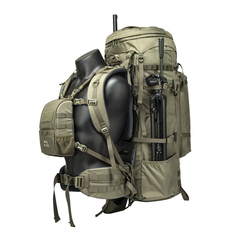 GAF 500D Cordura Nylon Hunting Backpack Outdoor Large Backpack Camping Backpack Hunt with Carbon Fiber Frame