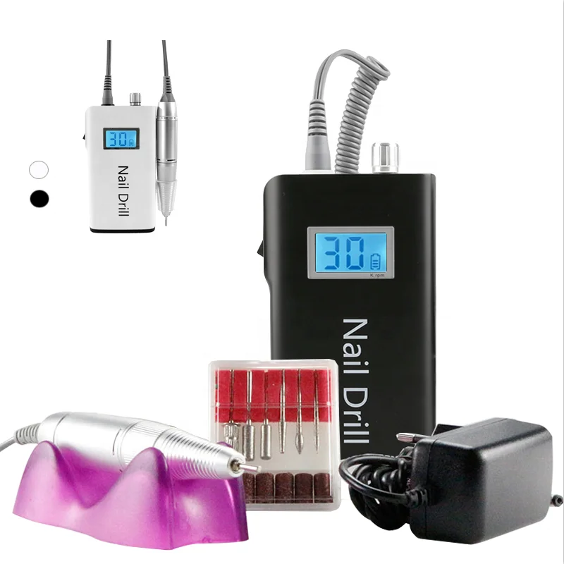 USA distributors are selling Dongri new 30000rpm portable cordless portable nail drill