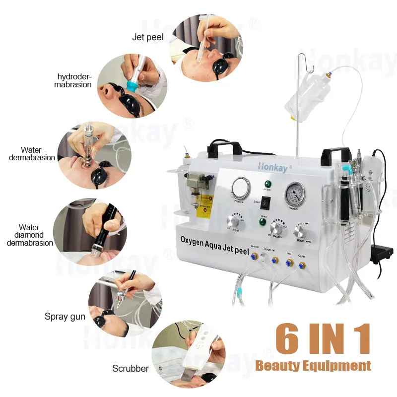 Factory price water dermabrasion skin repair aqua jet peel facial machine