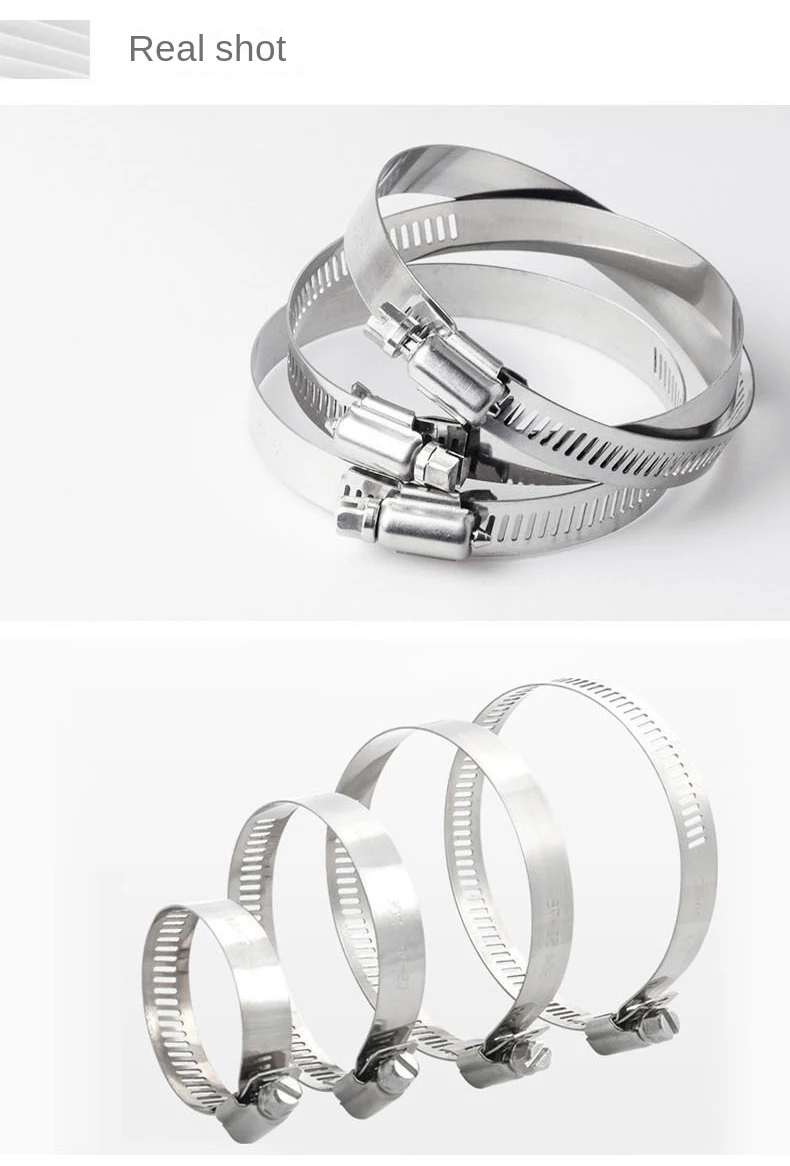 2024 PUX  Manufacturer Direct Sale of 201 304 316 American Type Hose Clamp-american Type Hose Clamp