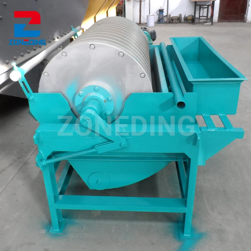 Mineral Industrial Magnets Gold Ore Permanent Magnetic Separator Copper Separation Machine