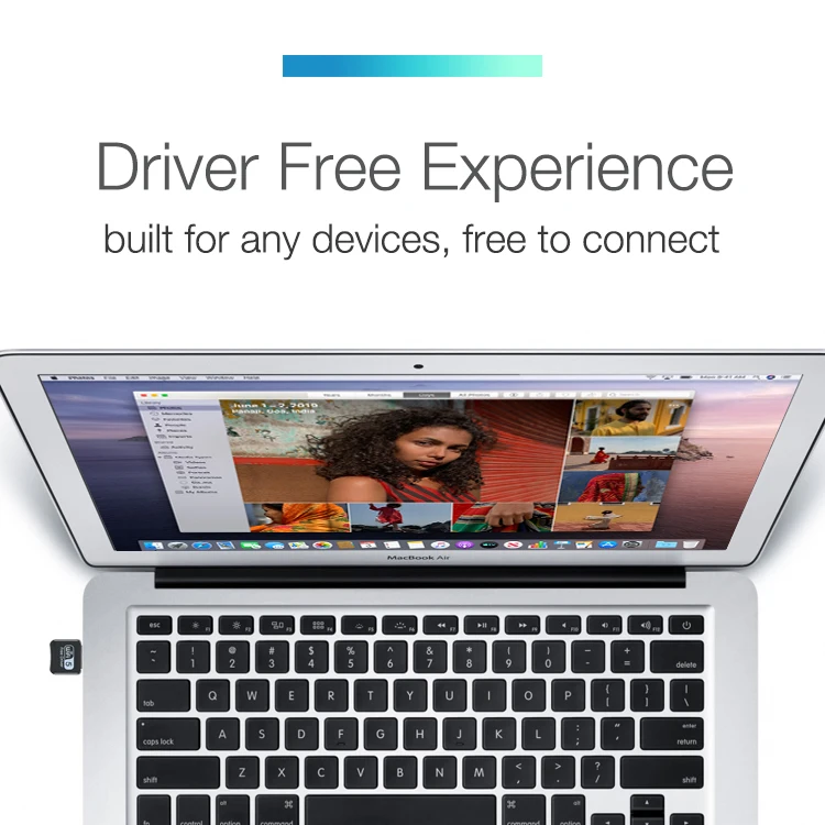 Двухдиапазонный адаптер мини-usb AC600, 600 Мбит/с