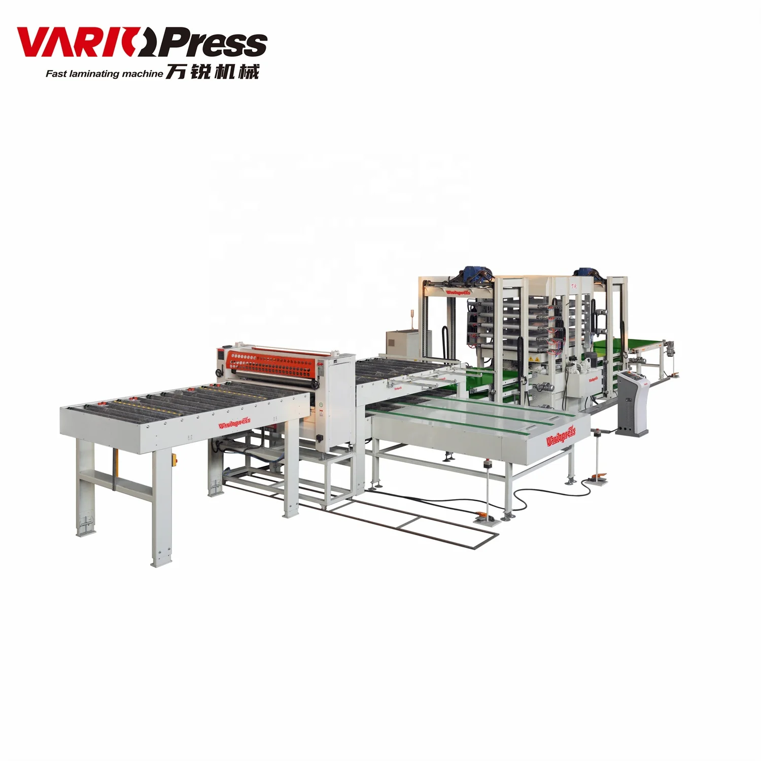 wooden door hot press production line