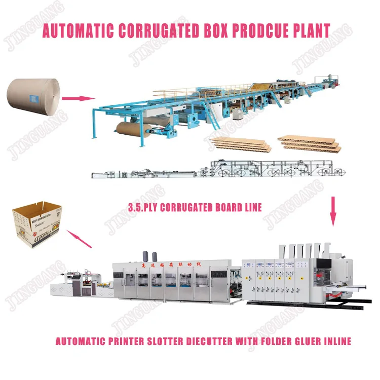 
corrugated carton box paper flexo ink printer die cutting machine 