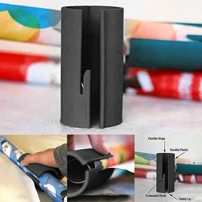 New Creative Mini Portable Handheld Paper Cutter Convenient Wrapping Paper Cutter