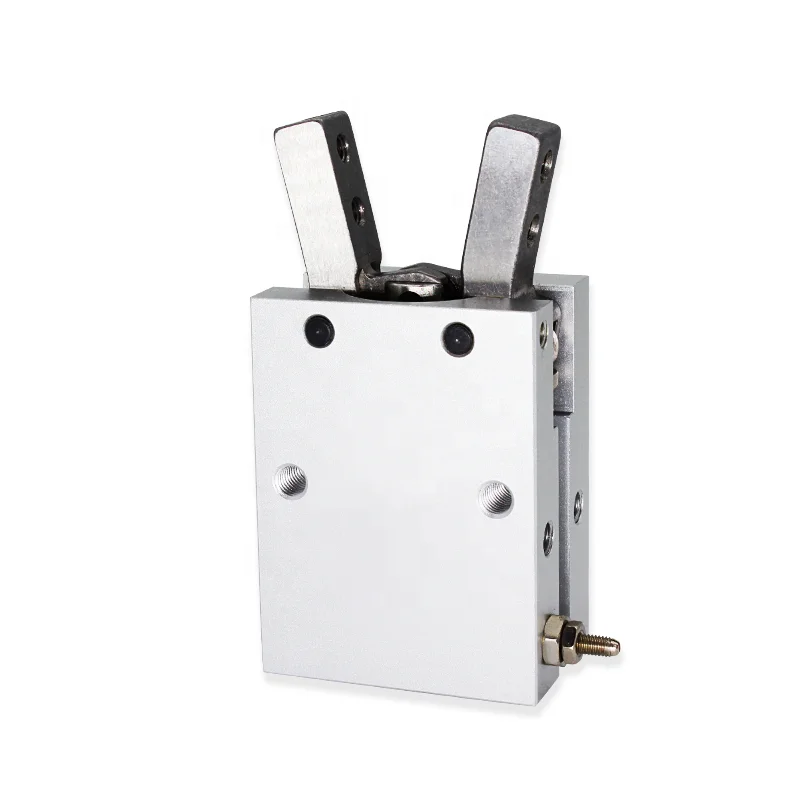 MHC2 series aluminium body mindman air cylinder mini pneumatic parallel finger gripper cylinder cheap pneumatic cylinders