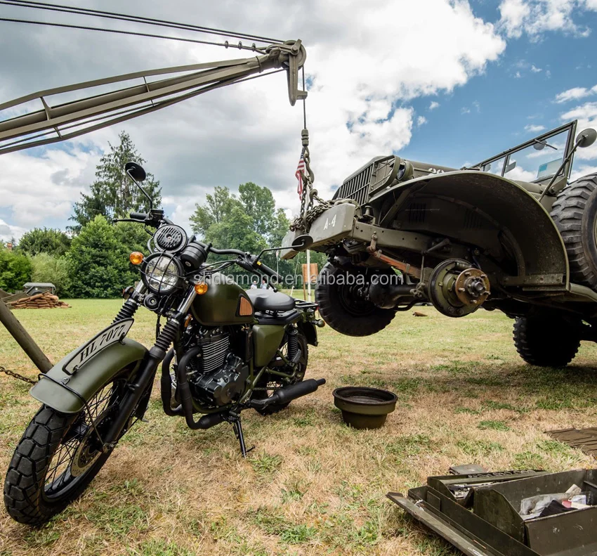 green army euro4 400cc tracker Motorcycle/400cm3 vintage modern classic Motorbike EEC /397.2ml caferacer scrambler motorbike COC