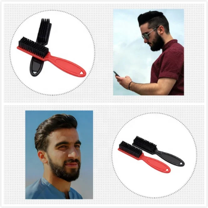 Hot Sale Barber Brush Beard Brush For Barber Station Salon Barbershop Equipment Brush