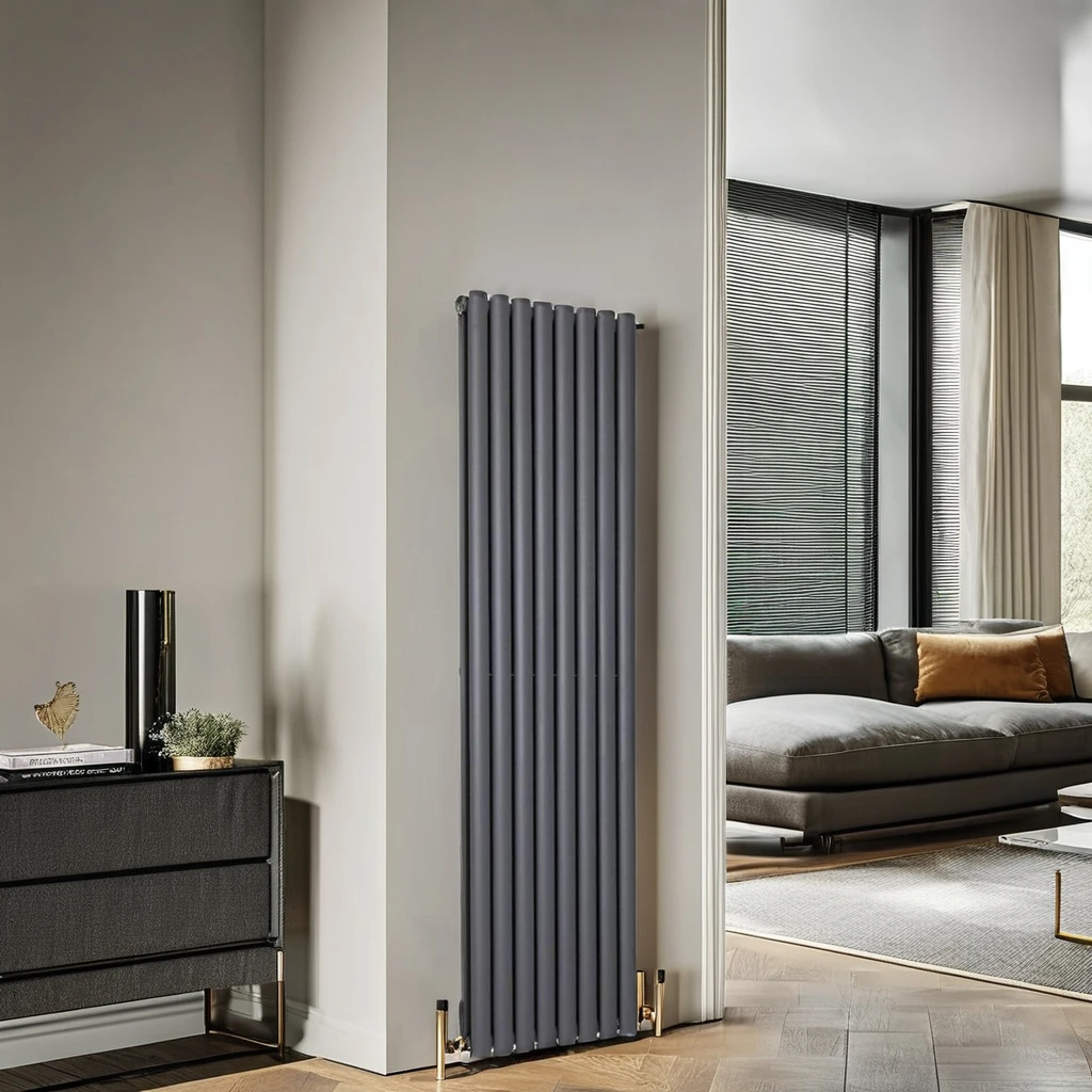Wholesale household Vertical Designer Radiator Oval Tube Heating Radiator with CE