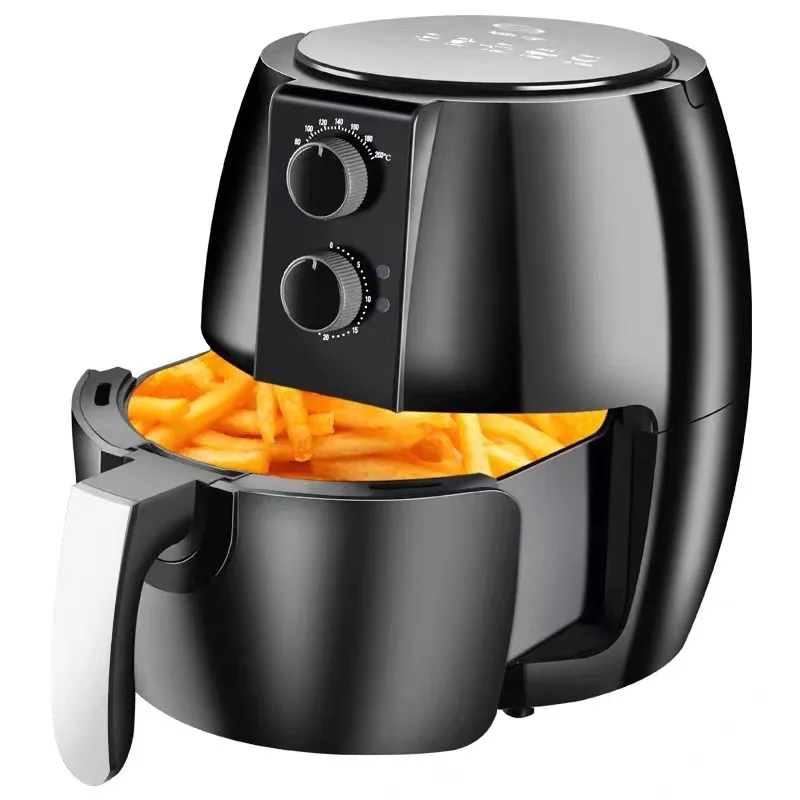 Customerizable 4.5Lt Big Capacity Oil-Free Healthier Food Multifunctional  Electric Air Fryer For Kitchen