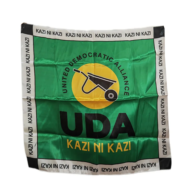 ODM&OEM kenya political kanga Africa clothing  wax fabric cotton wrapper election print campaign kangas lesso