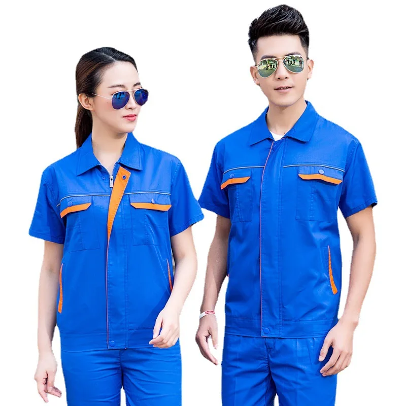 Тонкая Антистатическая рабочая одежда, мужская износостойкая одежда для мастерской, индивидуальный защитный комплект одежды для сварочных работ