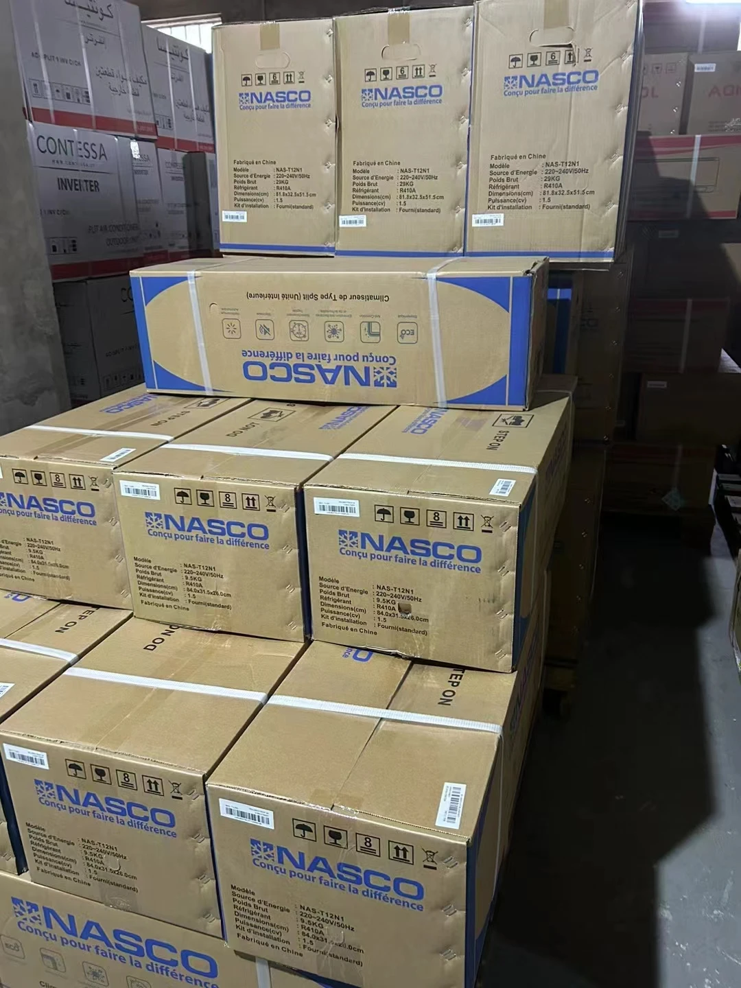 High Quality 9000 12000 18000 24000 Btu Wall Mount Split Air Conditioners  R410a Household Air Conditioner