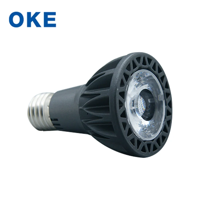 high quality E27 spiral port PAR20 spotlight with lamp holder for clothing stores museums and hotels